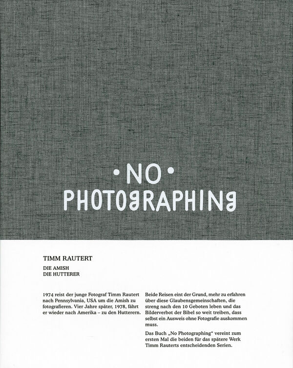 Timm Rautert – No Photographing