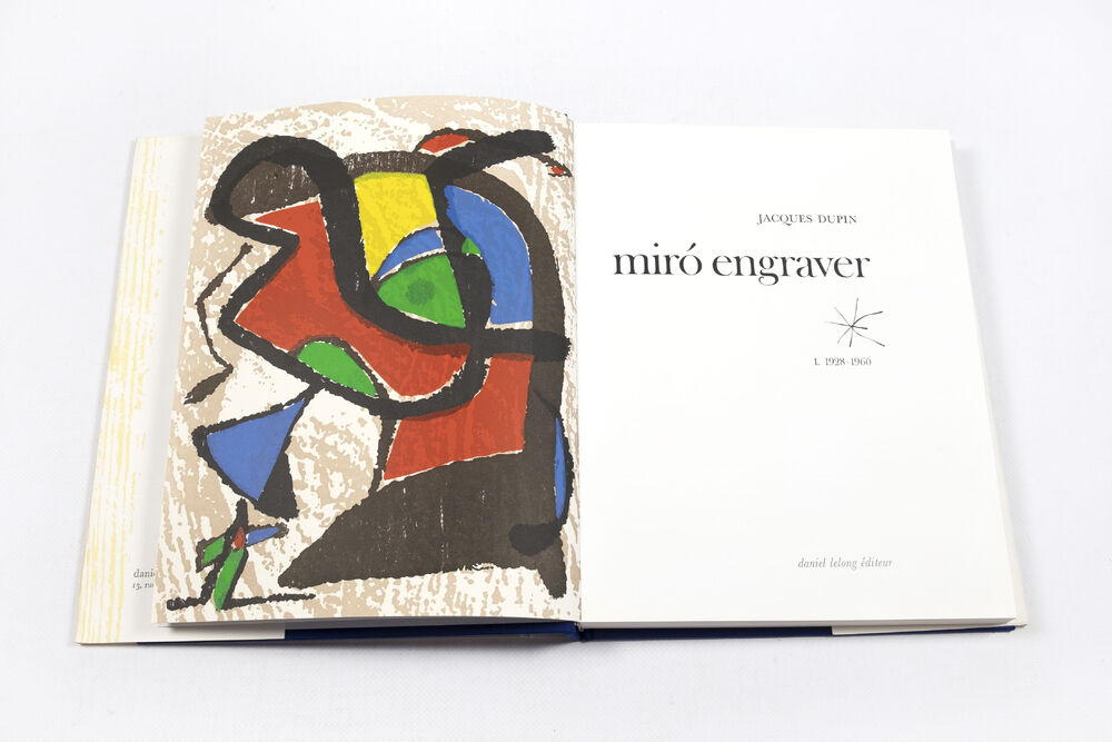 Miró – Engraver (1928-1960). Volume 1 (incl. 2 woodcuts) / 99,00 €