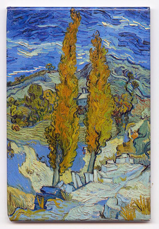 Van Gogh – Magnet "Die Pappeln in Saint-Rémy"